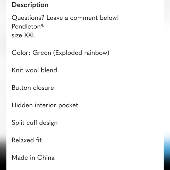 Pendleton Ladies' Wool Topper Coat in Green Plaid NWT - Picture 7 of 8